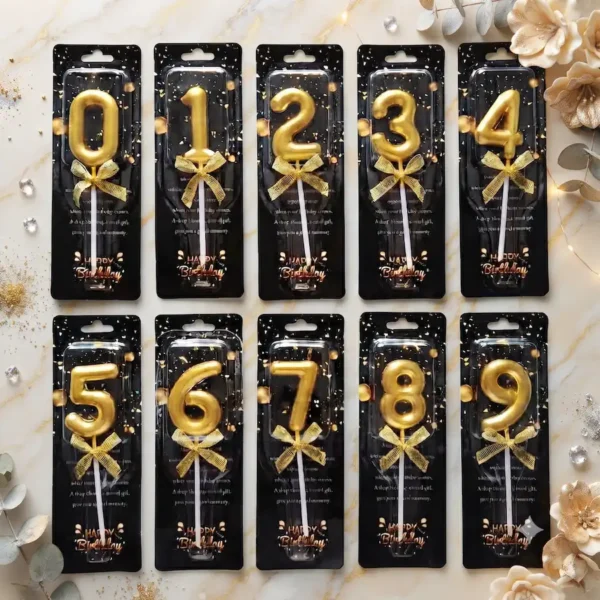 Golden Number Candle