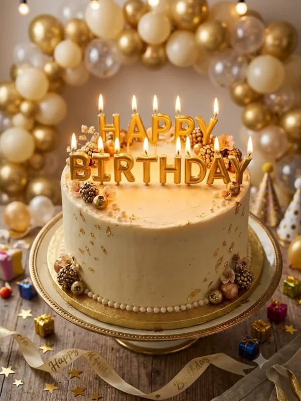 Letter Candle