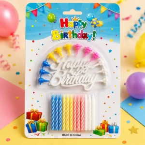 Happy Birthday Candle Set