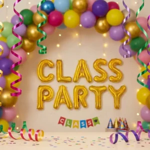 Class Party Foil Balloon