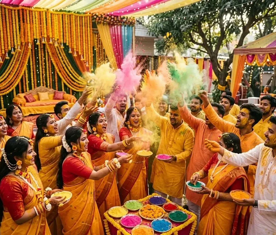 Holud Celebration