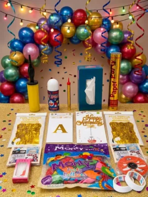 anniversary pkg 1 multi balloon